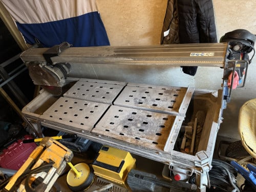 Zaagtafel voor beton Carat