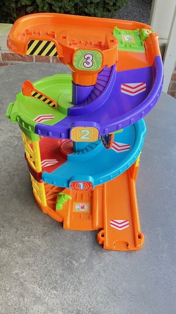 Parkeergarage plastic