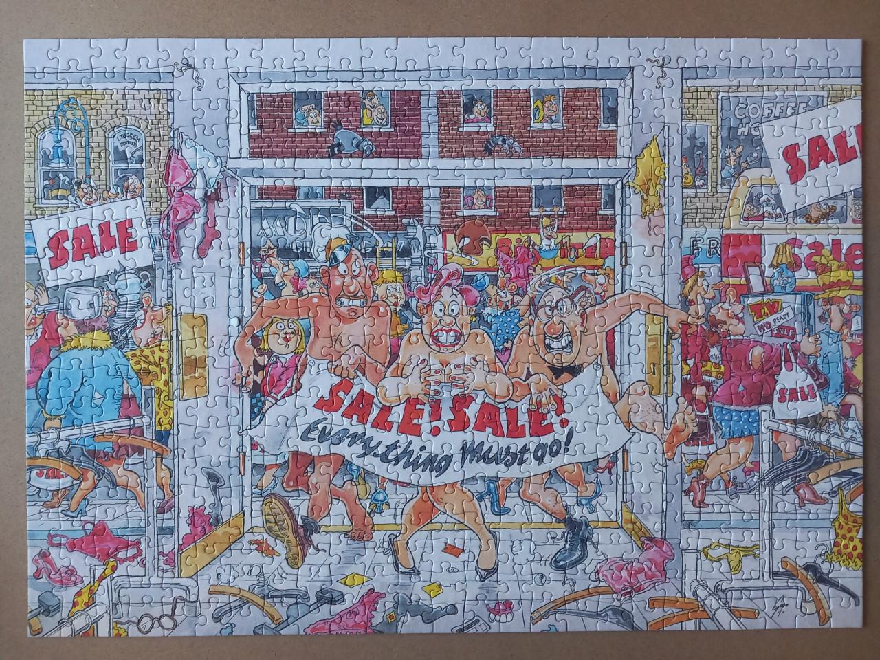 Wasgij puzzel Uitverkoop