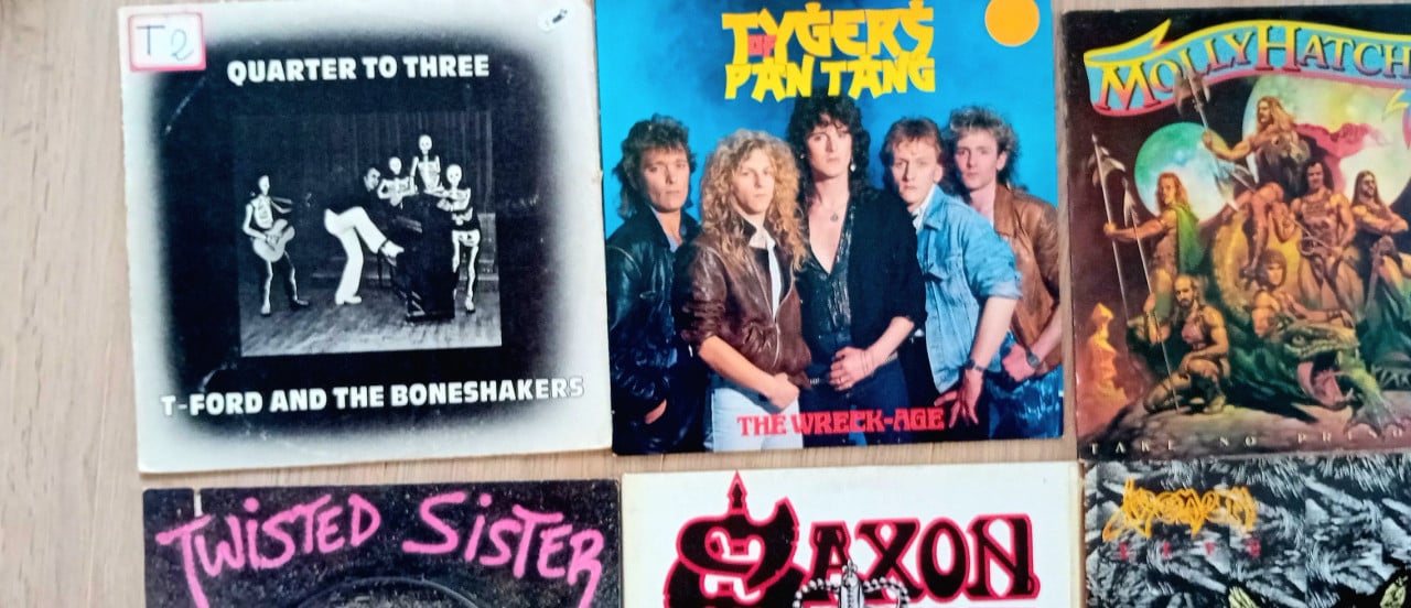 Hard rock, Heavy metal, rock enz Lp's