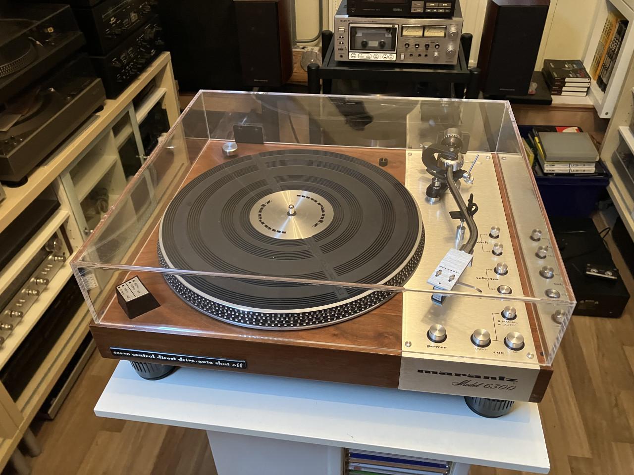 Marantz 6300 vintage top automatische platenspeler geserviced met garantie