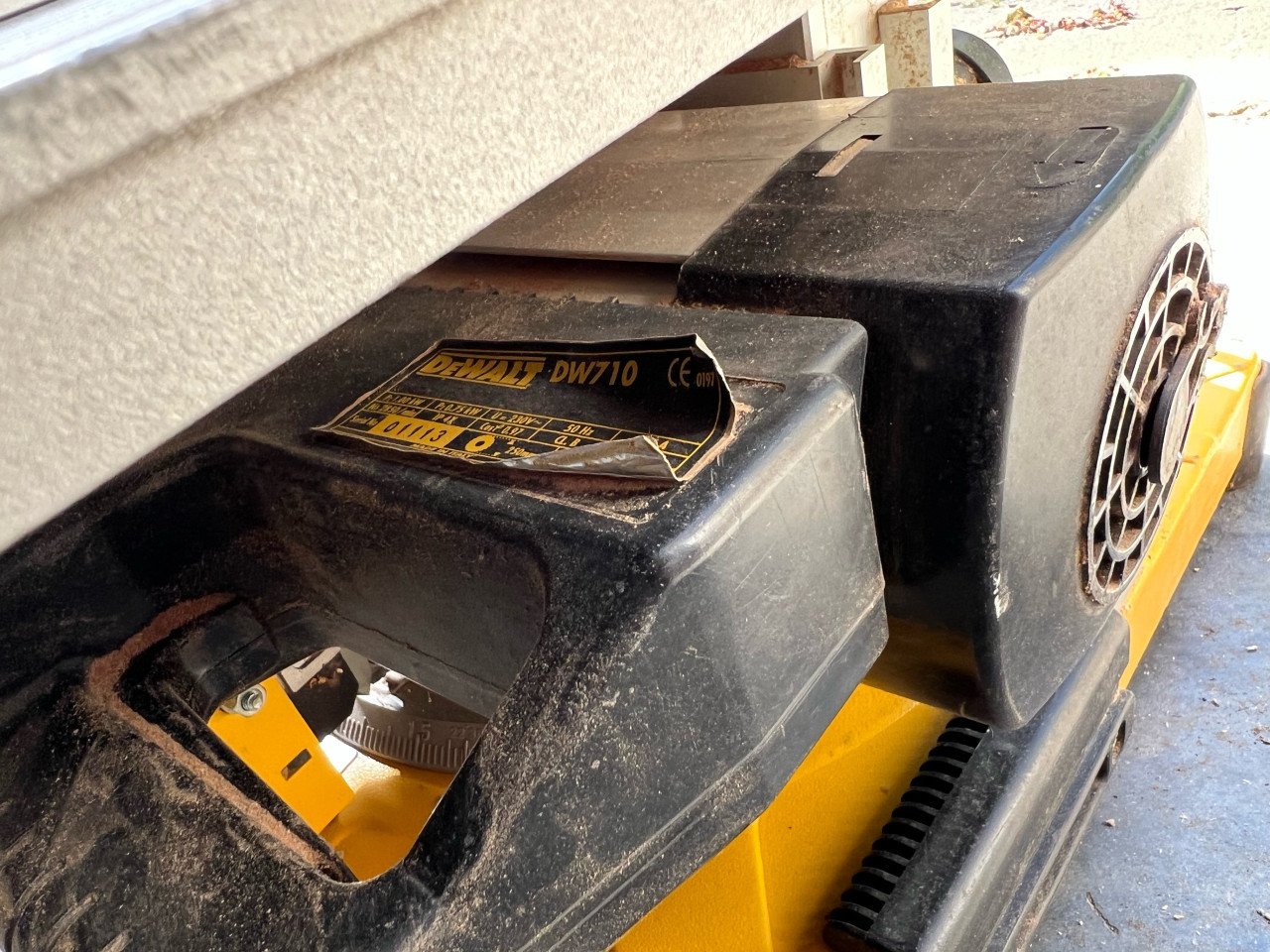 Te koop Dewalt DW710 combinatie tafelzaag en afkortzaag