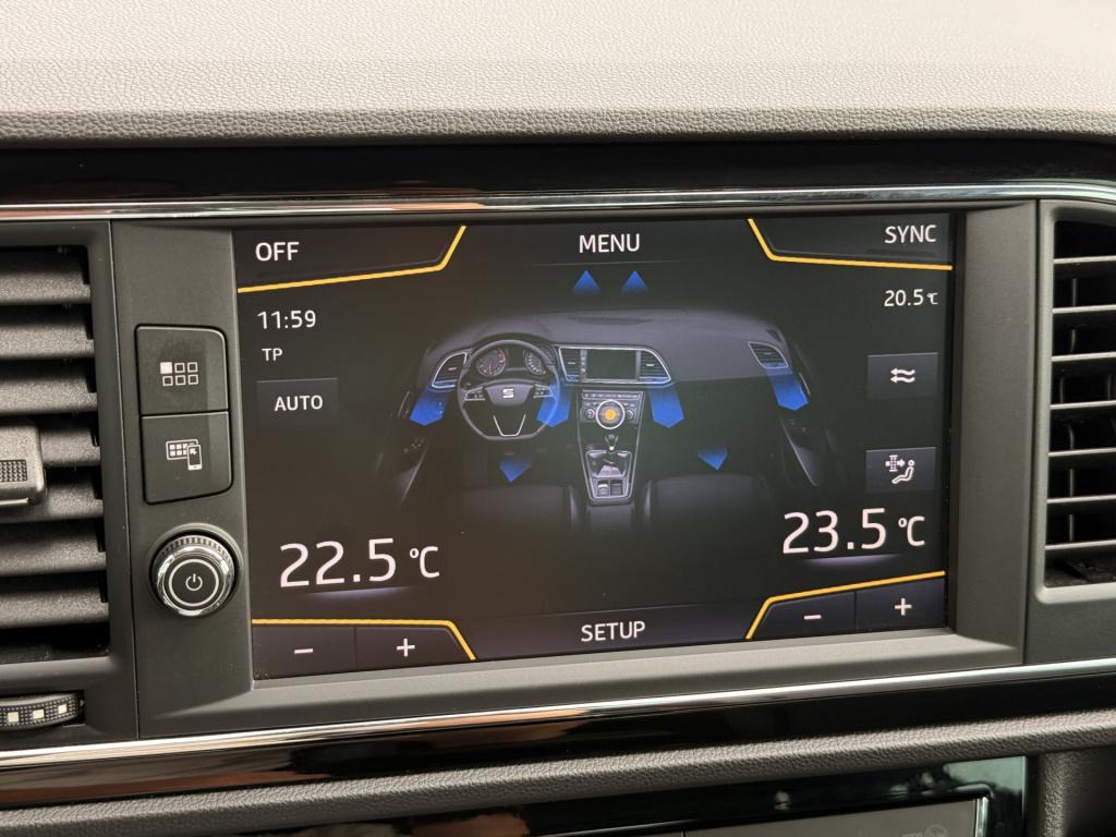 Seat Leon 1.4 ecotsi fr | stoelverwarming | half leder | seat sound | achte