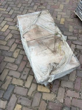 Partij betontegels 60x60x4 Kilimanjaro met facet