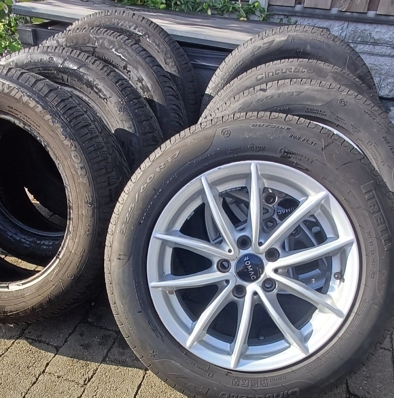 BMW X3 of X4 velgen + banden zomer+winter