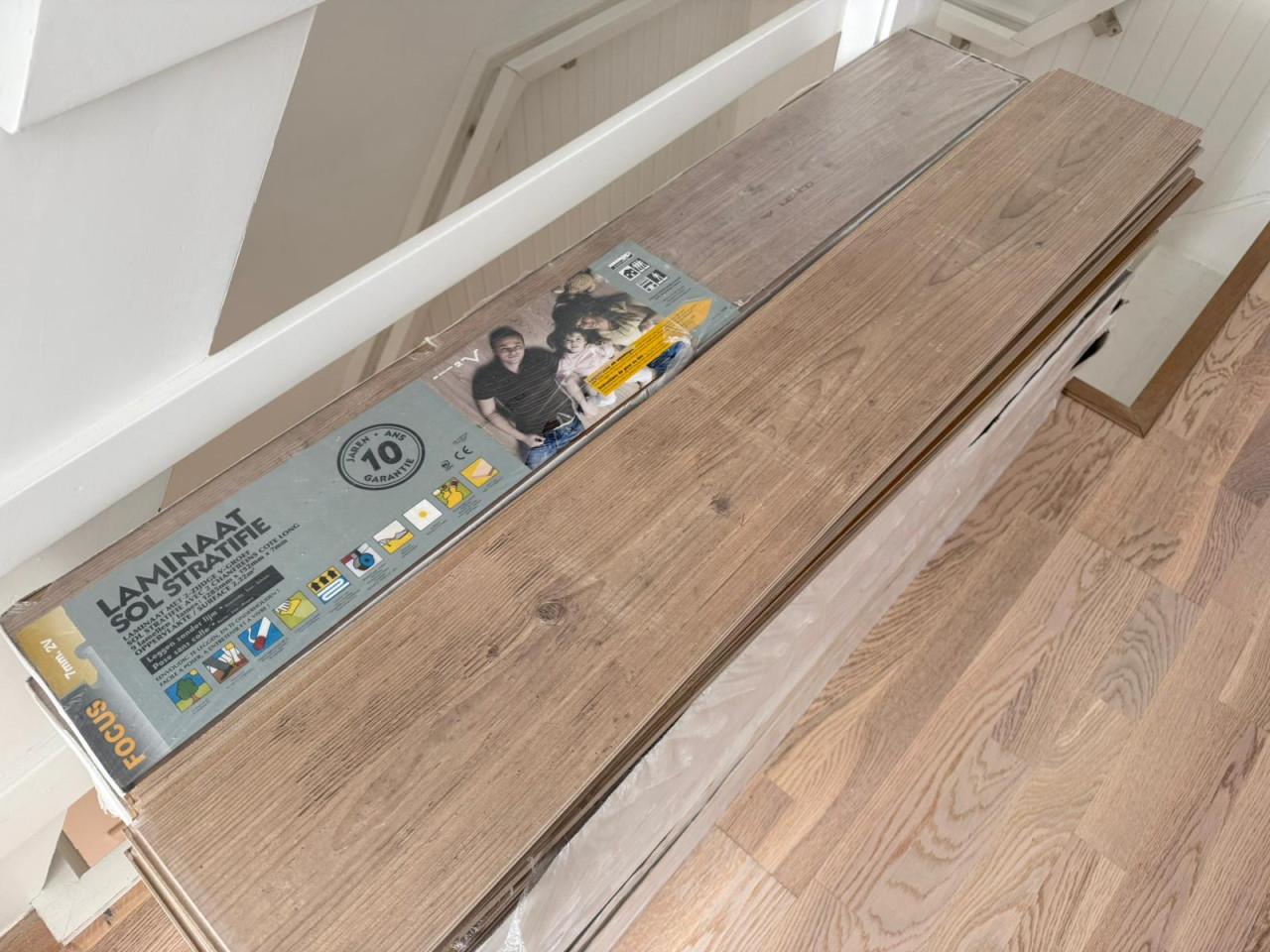 Laminaat “Greatwood Naturel Grenen” (33,3 m²) – nieuw/ongebruikt