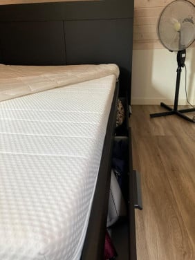 Mooi IKEA Bed 4 opslag cabine,