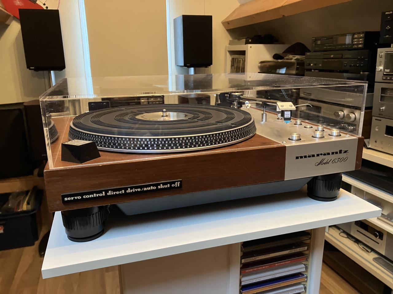 Marantz 6300 vintage top automatische platenspeler geserviced met garantie