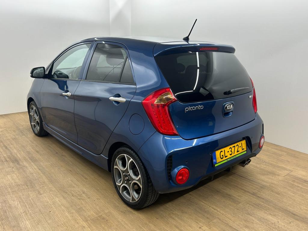 Kia Picanto occasion 1.2 cvvt sportsline | blauw | tweedehands kia picanto 