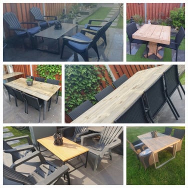 Te koop trendy tuinset | bezorgen mogelijk.