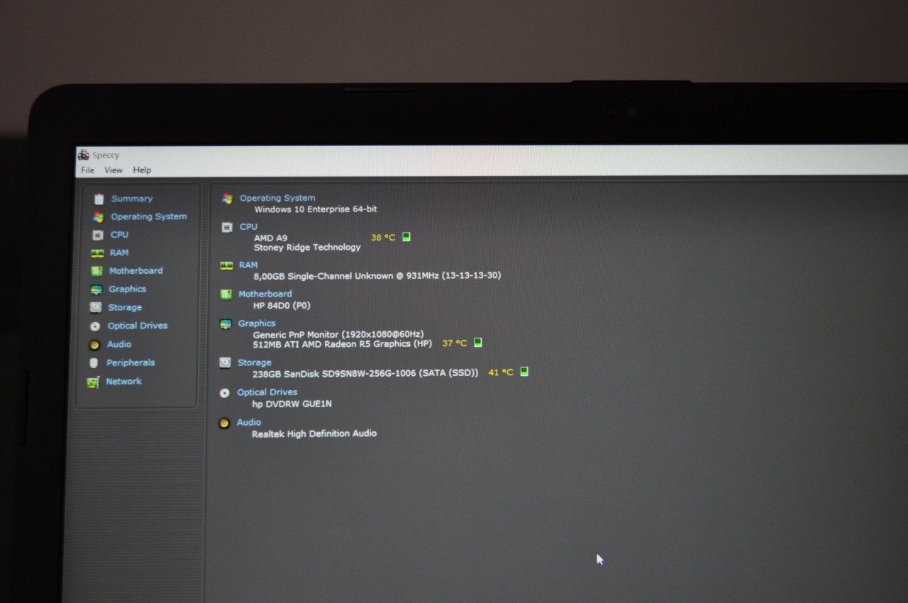 Ter overname HP laptop