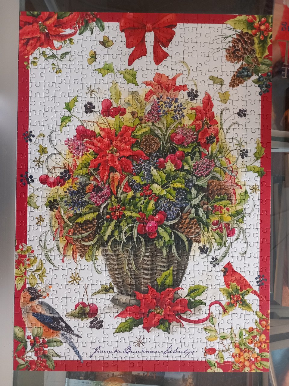 Puzzel Winter Bouquet
