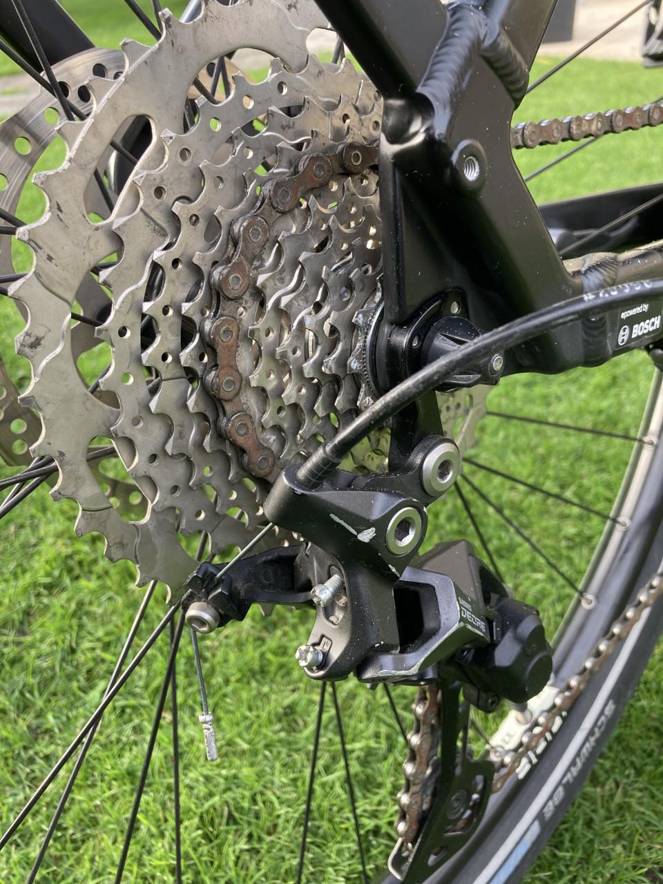 Elektrische Cube touring pro dames S