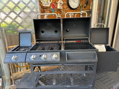Gas/ houtskool bbq