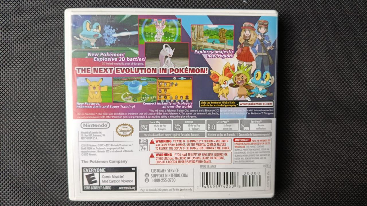 Nintendo 3DS Pokémon Y