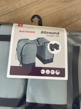 Batavus fietstassen dubbel nieuw