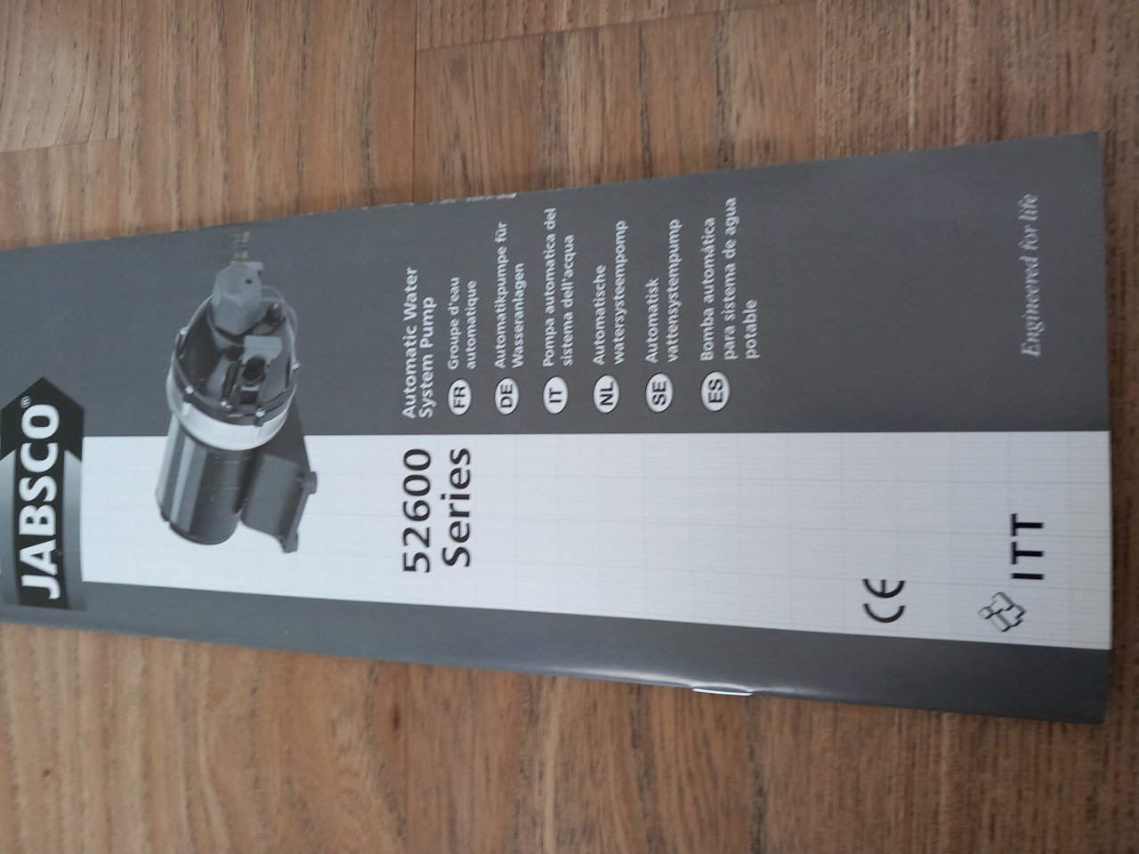 Te koop hoge druk Jabsco pomp nieuw