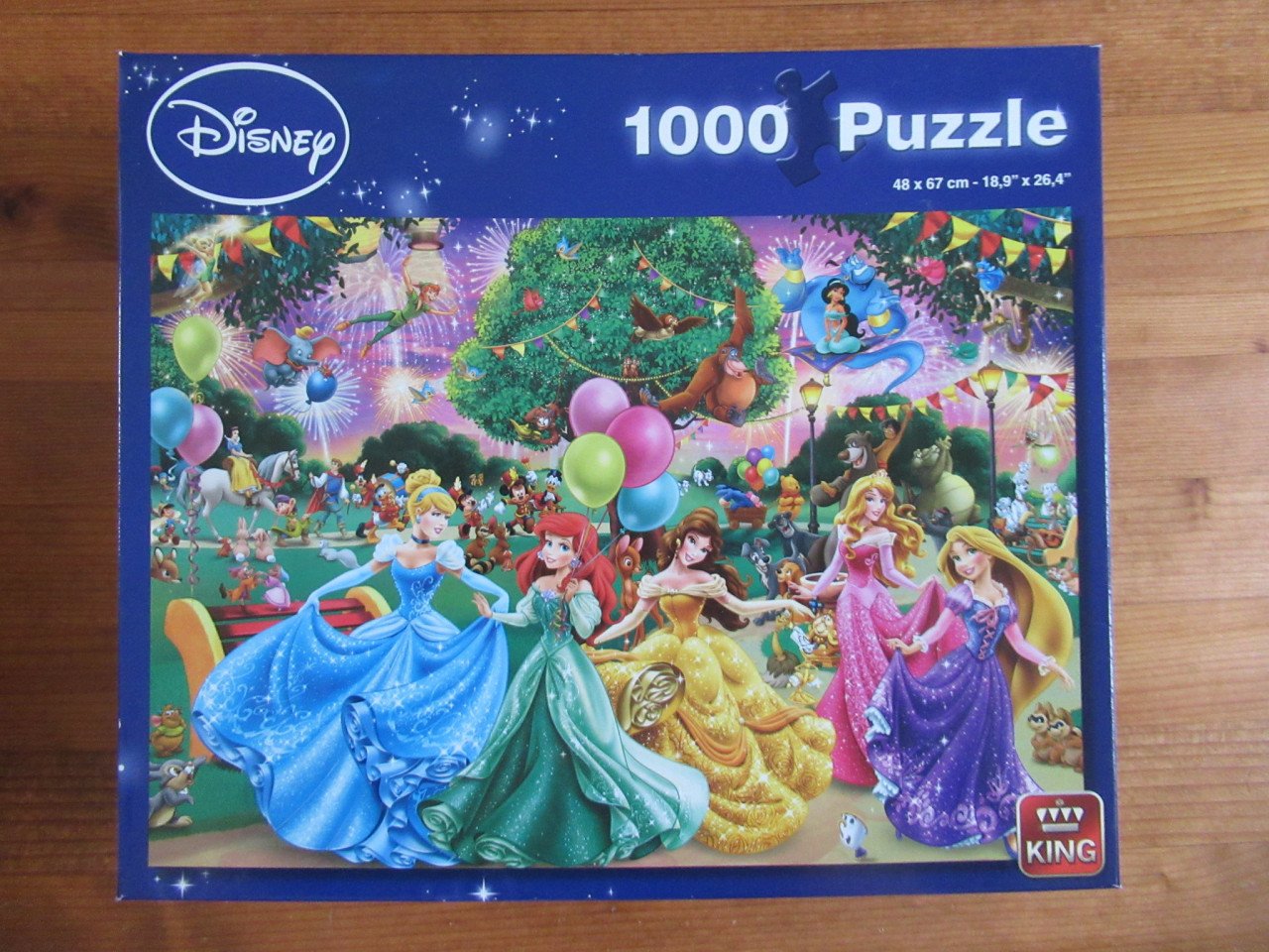 Leuke volledige Disney puzzel van 1000 stukjes