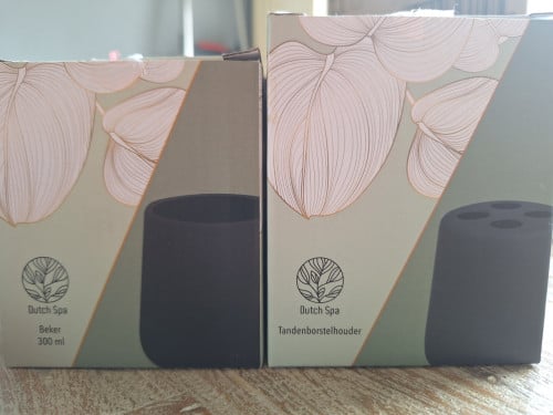 Dutch Spa - Beker en Tandenborstelhouder  **NIEUW**