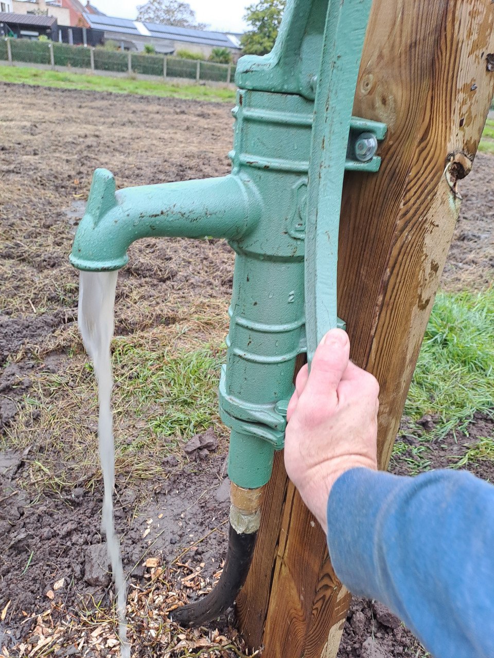 Waterbron slaan putboring