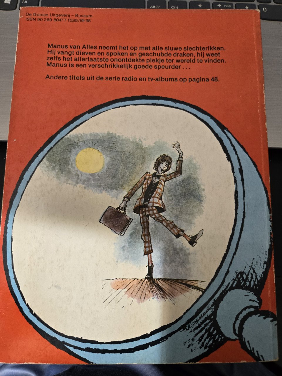 Boek:  Manus de speurder nr 5 1977 48 blz.