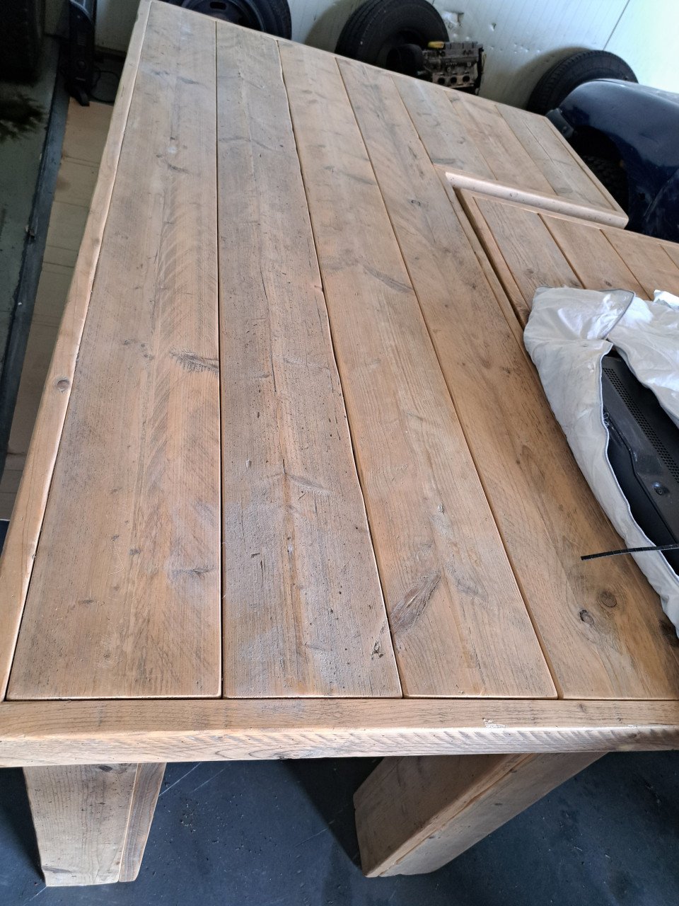 Houten hoekbureau