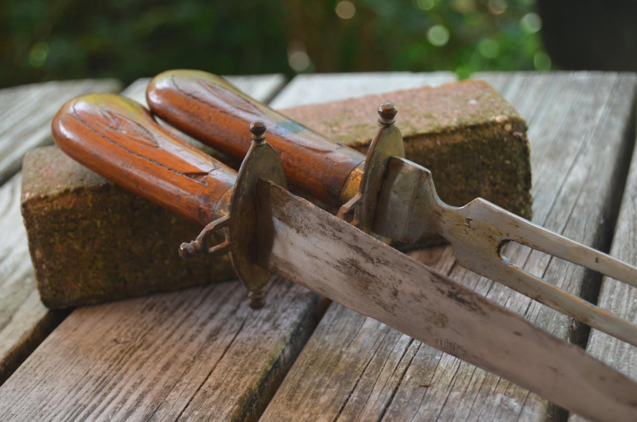 Indiase trancheerset mooi!