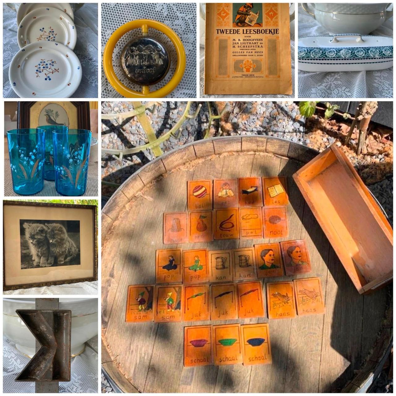 Brocante op de oprit