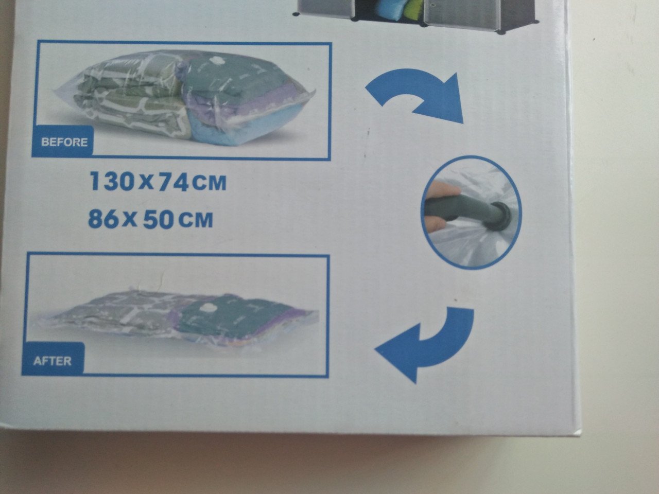 Vacuum hoezen textiel
