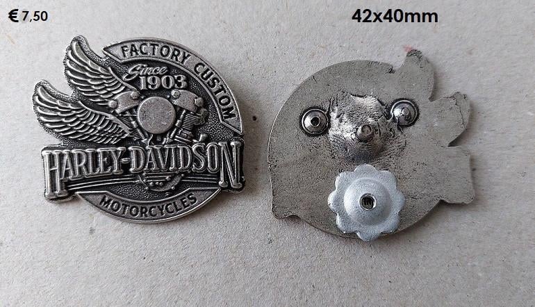 Harley Davidson Metalen Pin  Nieuw