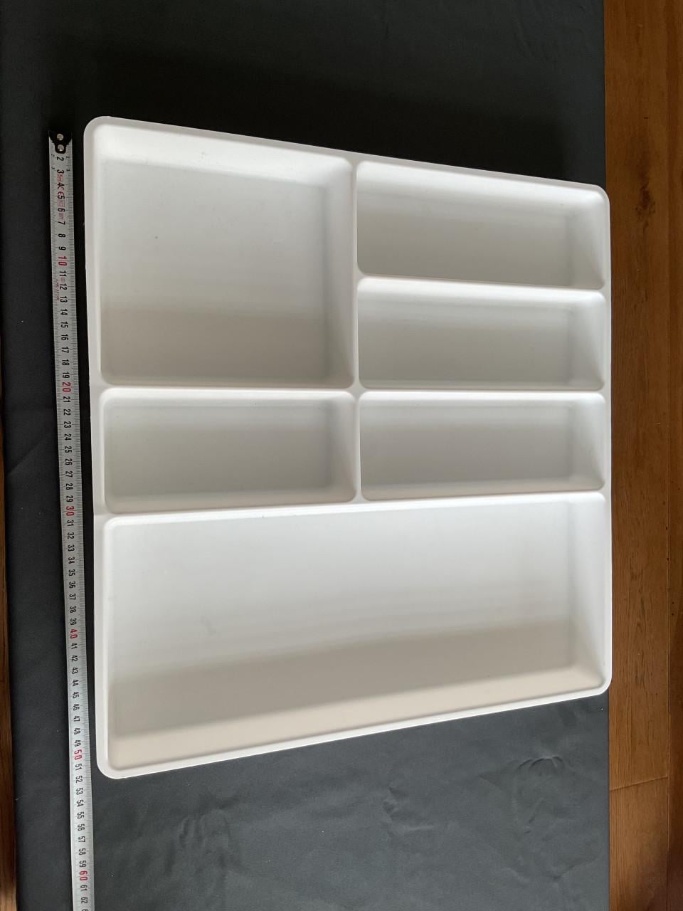 Lade organizer wit kunststof ikea