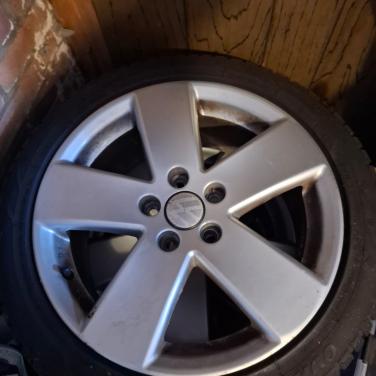 Volkswagen velgen (5-spaaks) met winterbanden