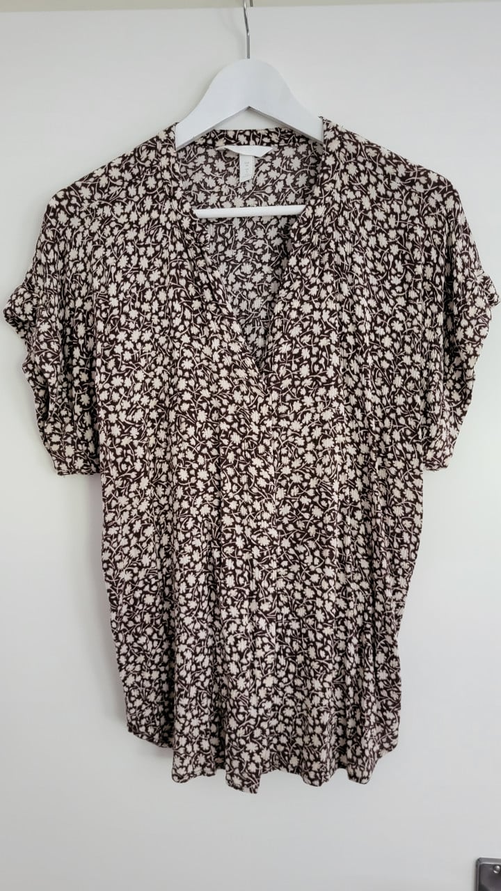 H&M viscose blouse top, mt 36
