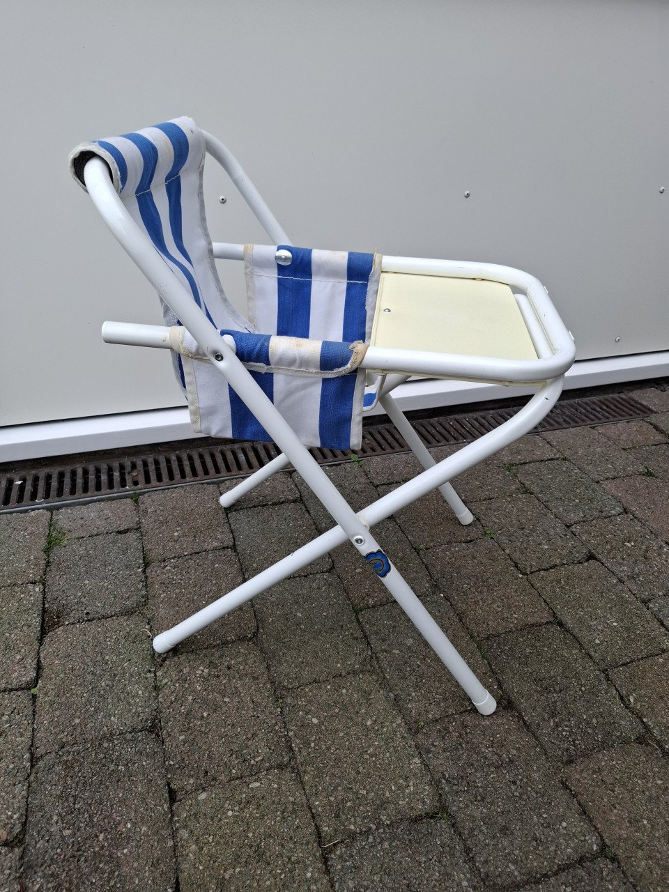Inklapbaar kinderstoeltje handig op de camping