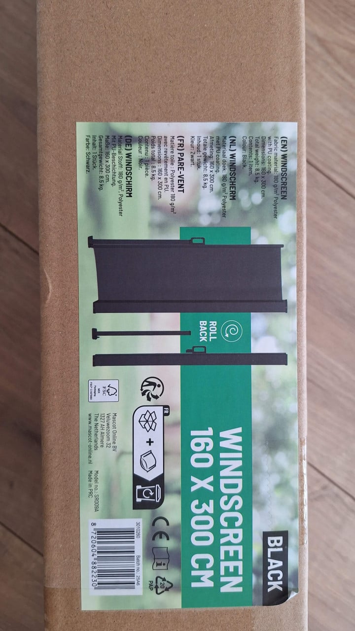 Bladblazer ,tuinscherm veegmachine op accu ( Accu niet bijgeleverd)