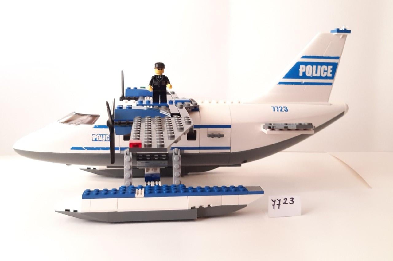 Lego City 7723: Politie watervliegtuig met piloot