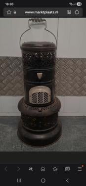 Gevraagt zo een kachel op peterolie