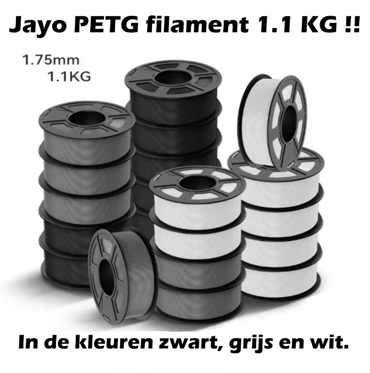 JAYO PETG Filament rollen 1.1 KG, 3D printer.