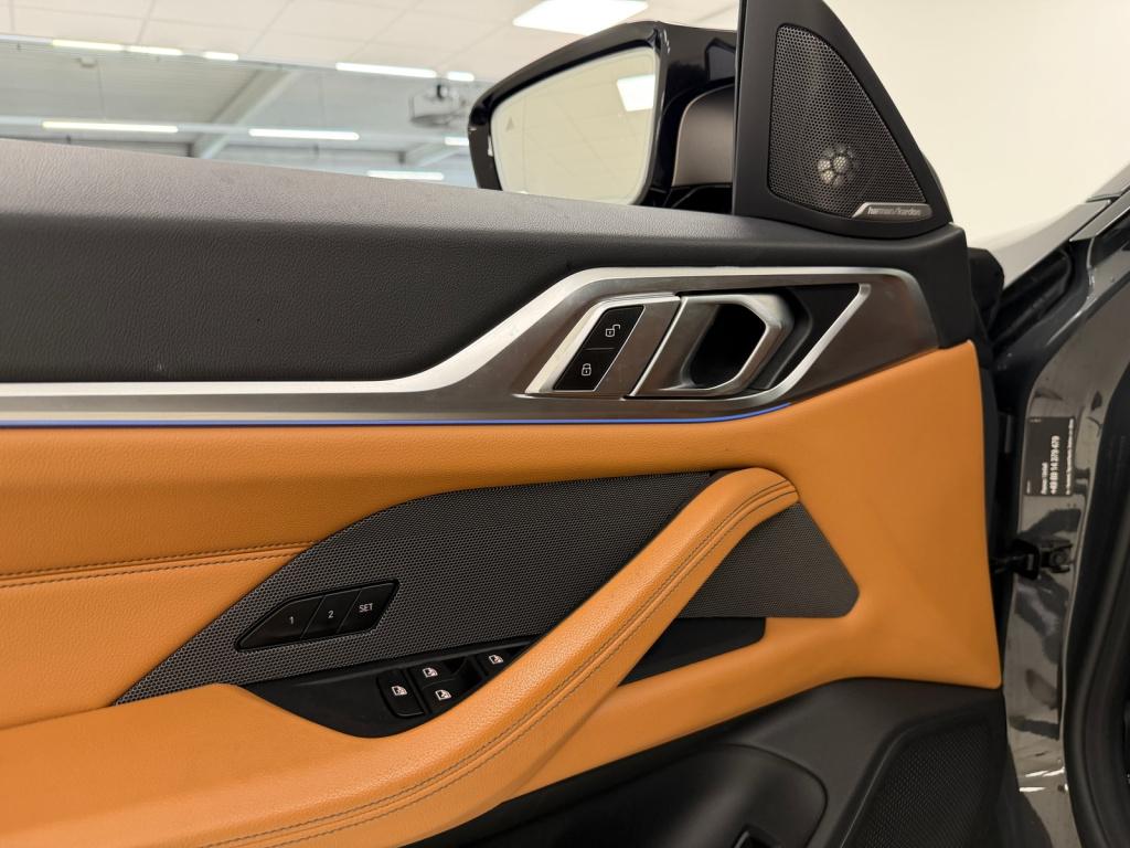 BMW I4 m50 m-sport pro 84 kwh | dravit grau | cognac interieur | sportstoel