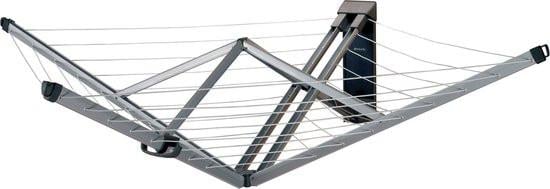TE KOOP   Brabantia muur Wanddroogrek  24 m - Metallic Grey  € 50.00