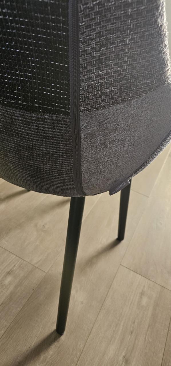 Zuiver stoelen, grijs, 4 stuks, zgan