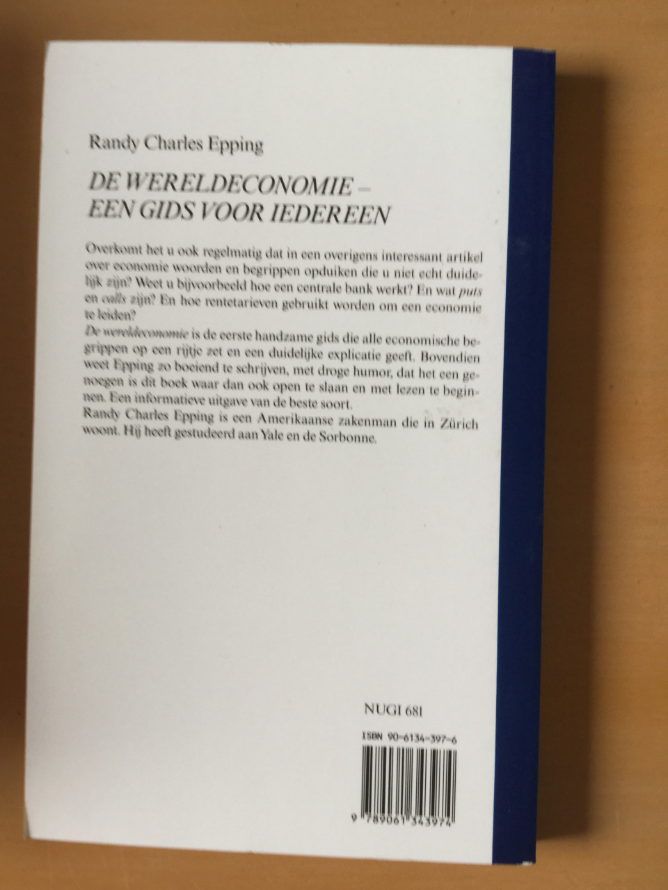 De wereldeconomie Randy Charles Epping