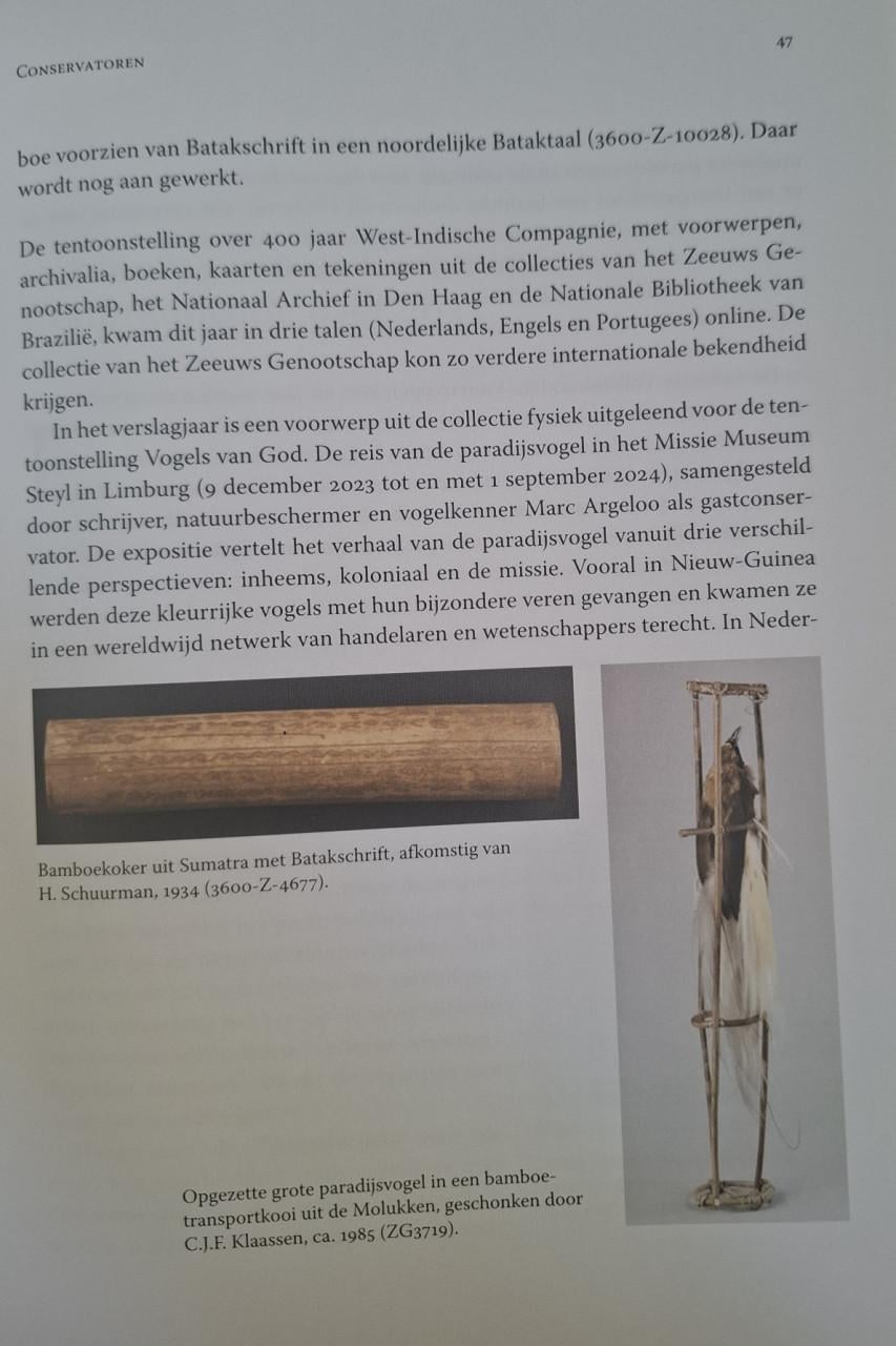 Archief 2024, door Henk Nellen. Kon. Zeeuwsch Genootsch. der Wetenschappen