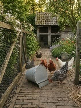 Zinken kippendrinkemmer