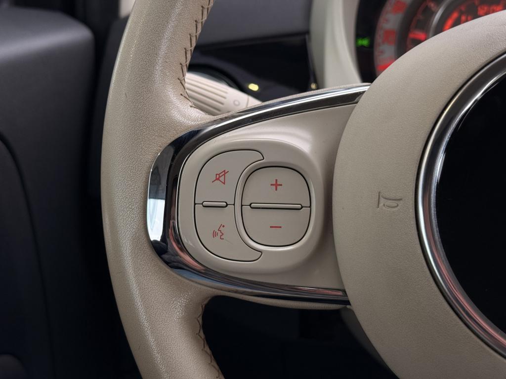 Fiat 500 cabrio lounge 1.2 | automaat | parkeersensoren | led | bluetooth |