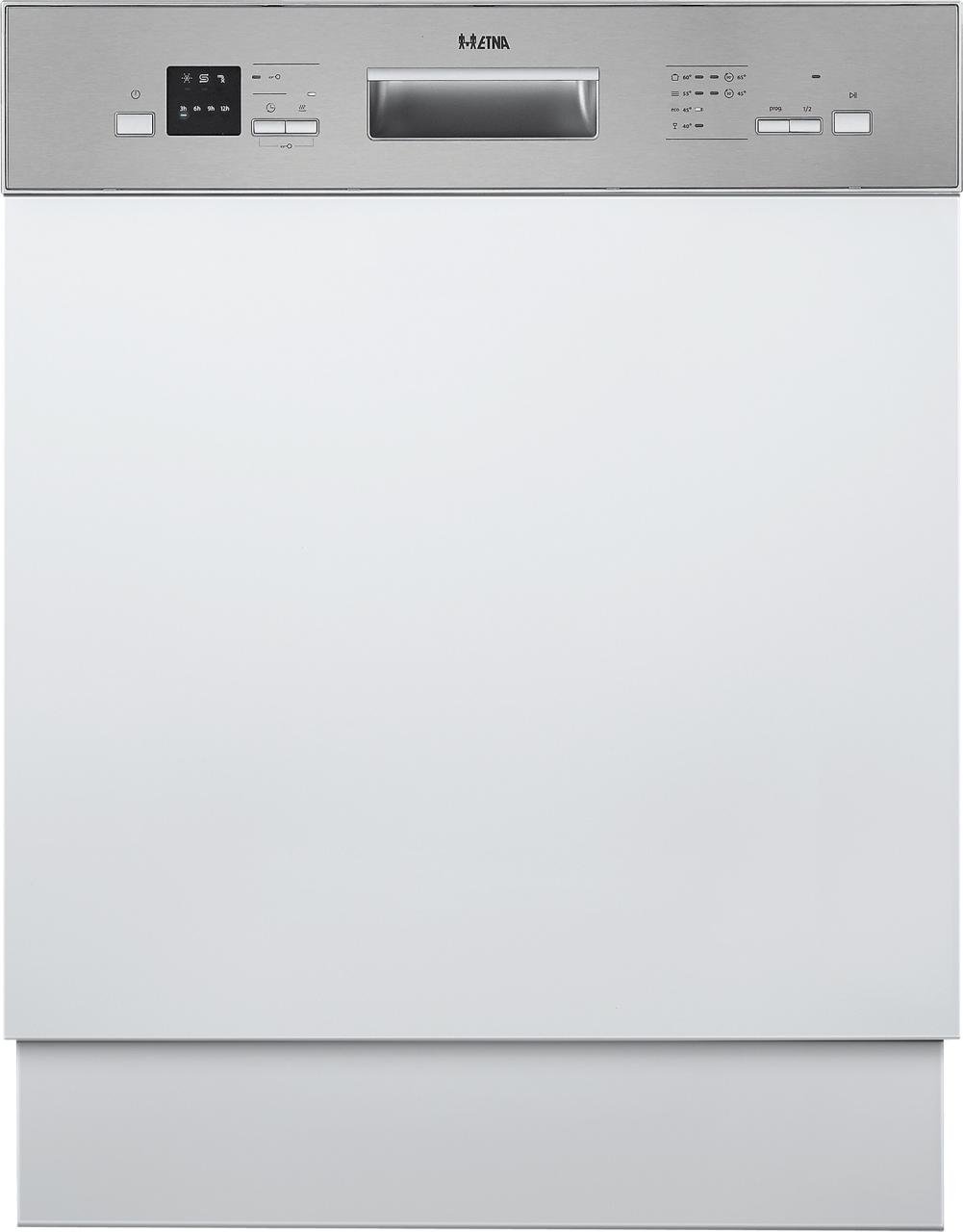 NIEUW! Etna VW47BM inbouw vaatwasser half geïntegreerd 83x60 cm.