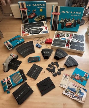 Carrera Universal racebaan Le Mans + Avus met extra
