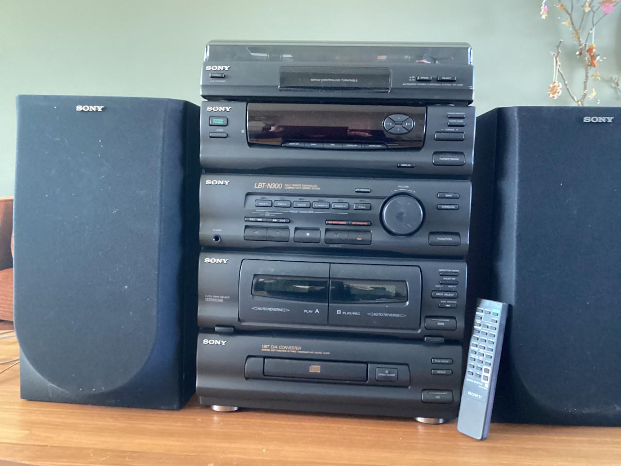 Sony geluidsinstallatie