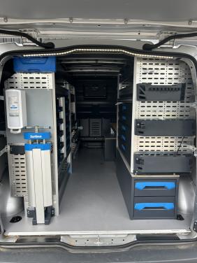 Inrichting voor bestelbus