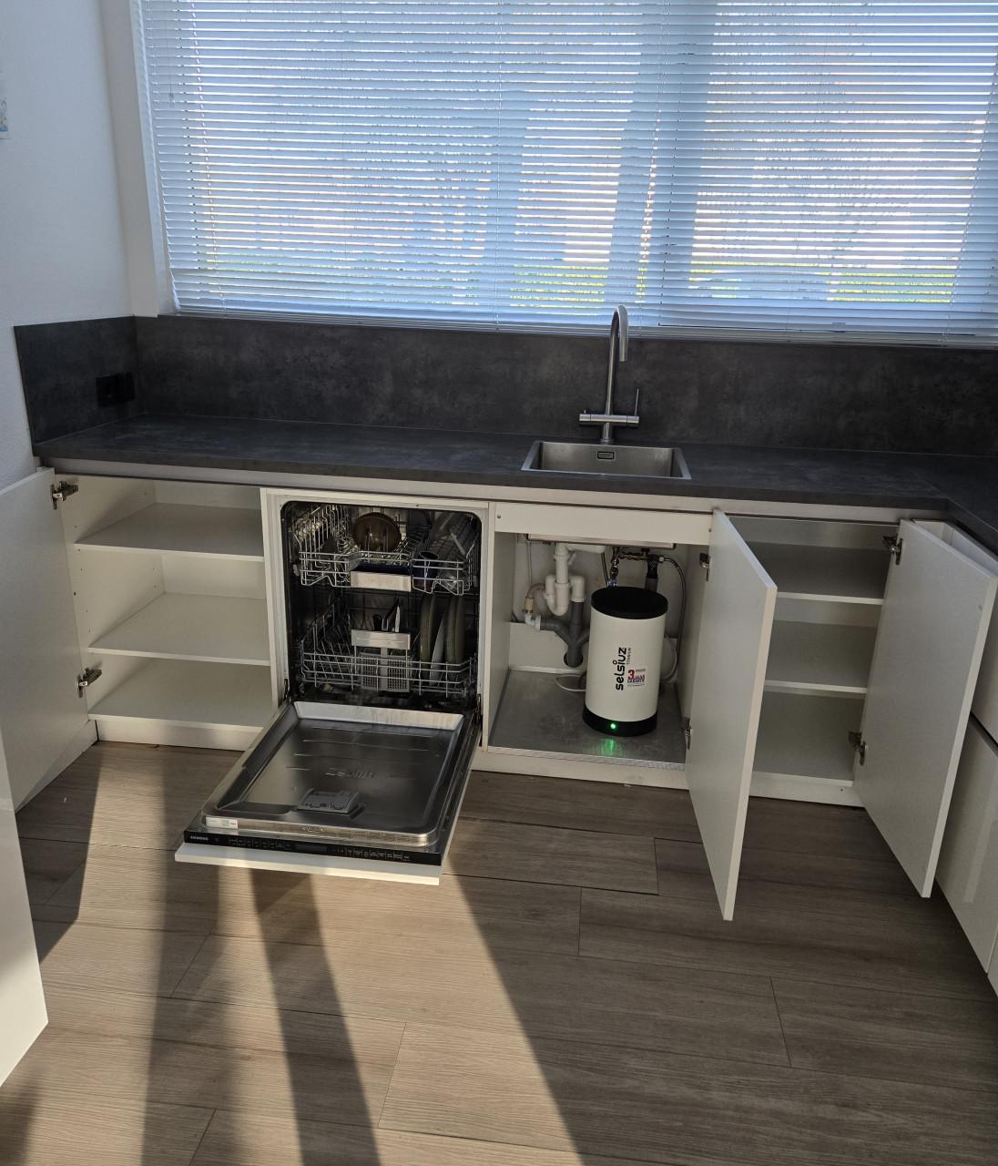 Keuken - hoogglans wit